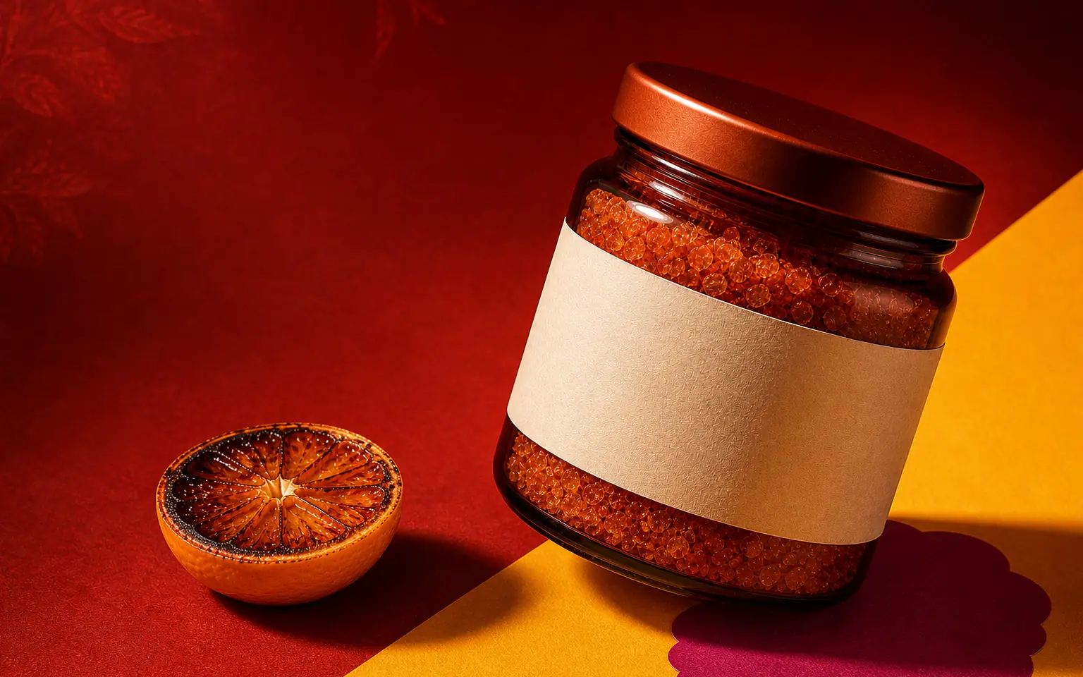 Vantrel Provisions smoked-citrus product campaign concept
